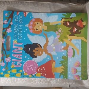Giant Coloring and Activity Book with Stickers
